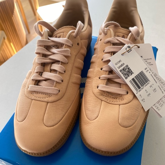 Adidas Samba OG "Halo Blush Gum" sneakers. NEW with tags/box - Picture 8 of 10